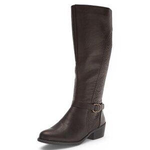 Easy Street Womens Luella Casual Tall Boots